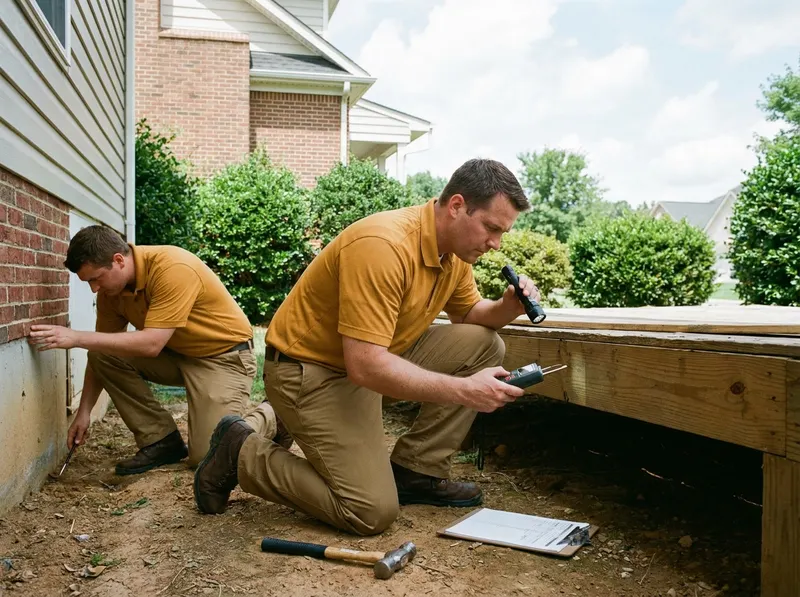 Termite Inspection & WDI Report in Mechanicsville, VA
